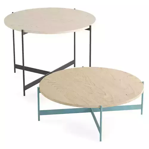 Mesa Plano table by Paola Lenti  3D model