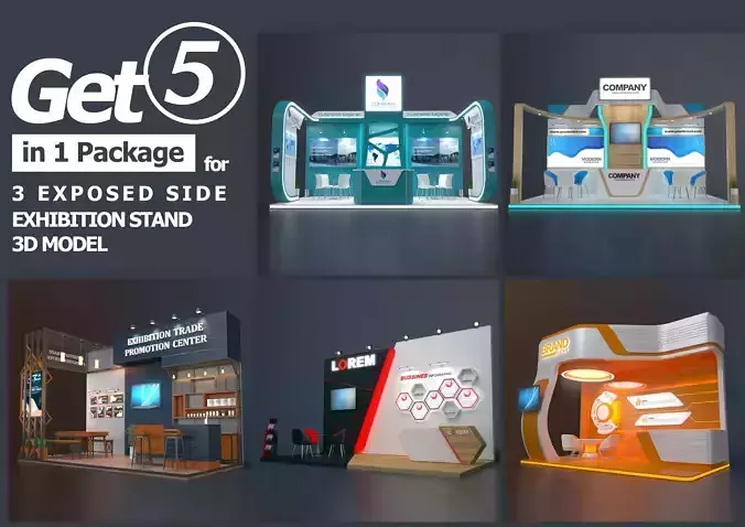 EXHIBITION STAND PACKAGE 02