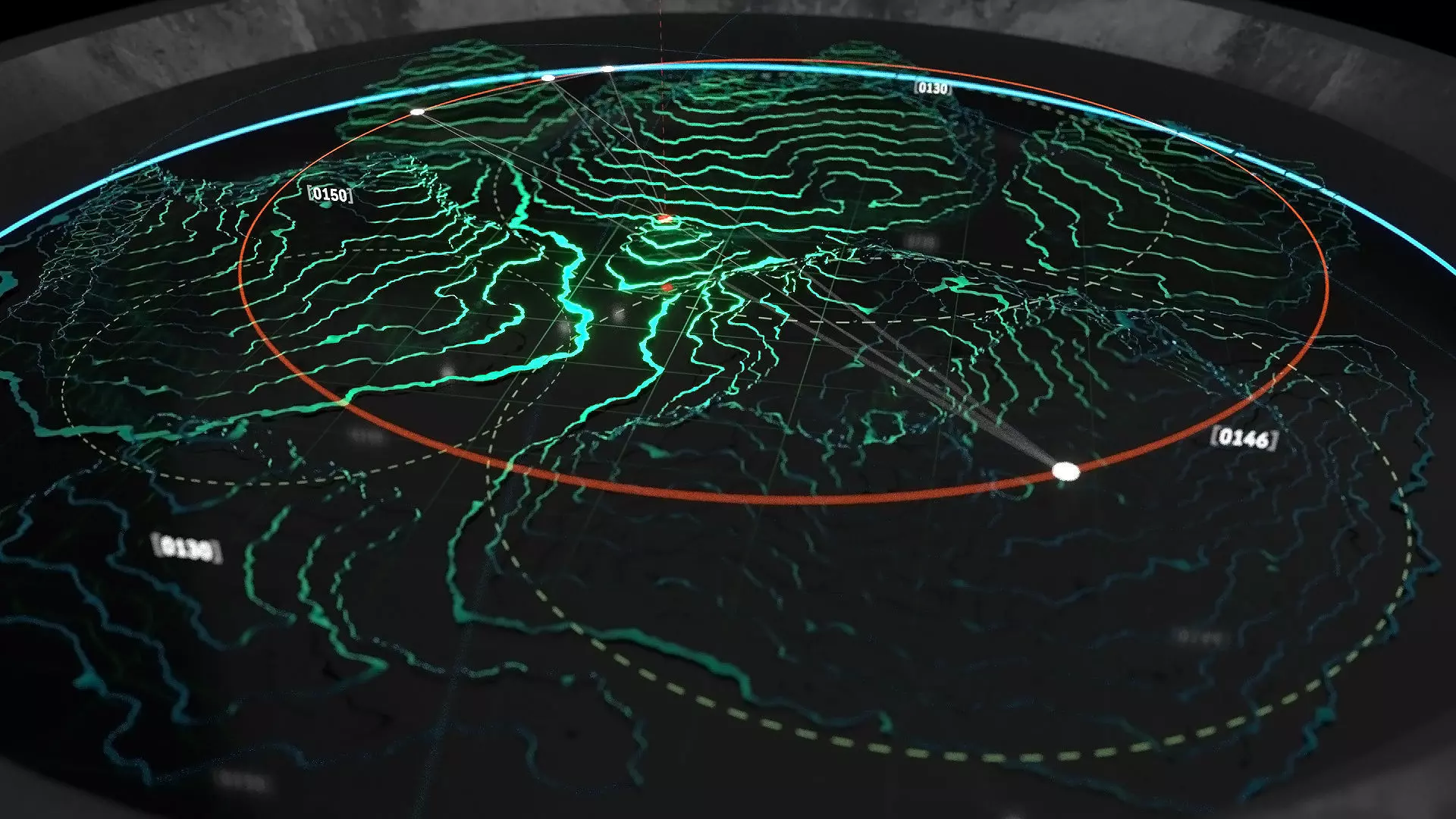 Digital Terrain 3D model