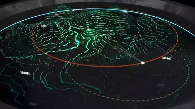 Digital Terrain 3D model