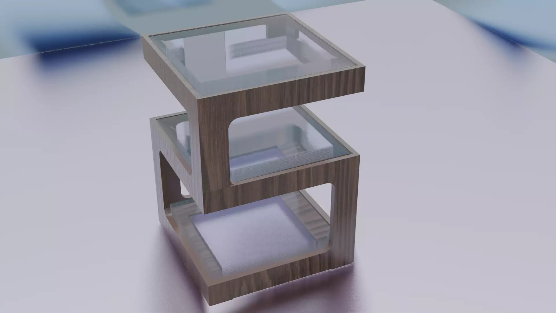 Fancy Table With 4K Texture Free 3D model