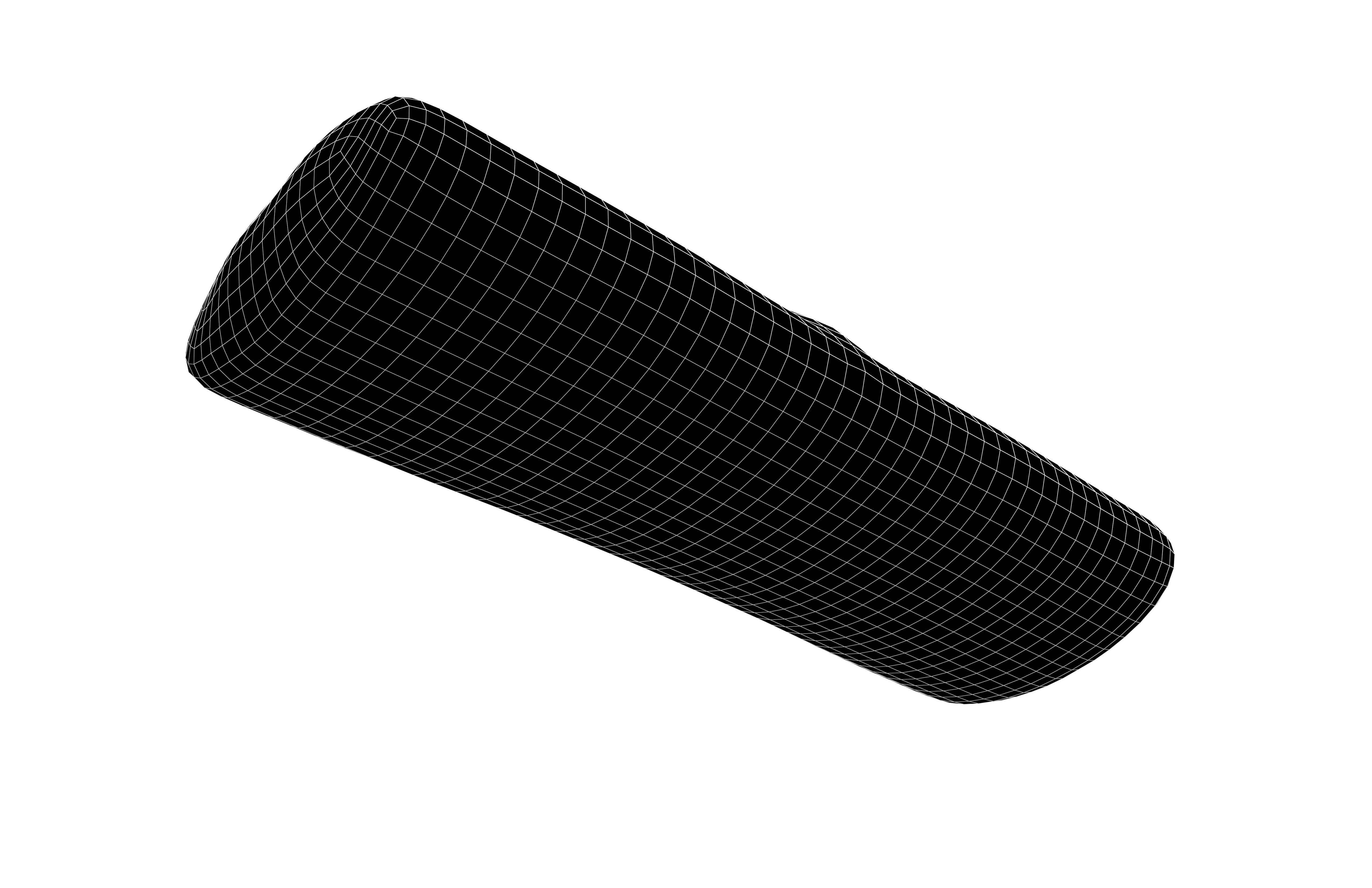 Spring Roll V1 001 Low-poly 3D model_7