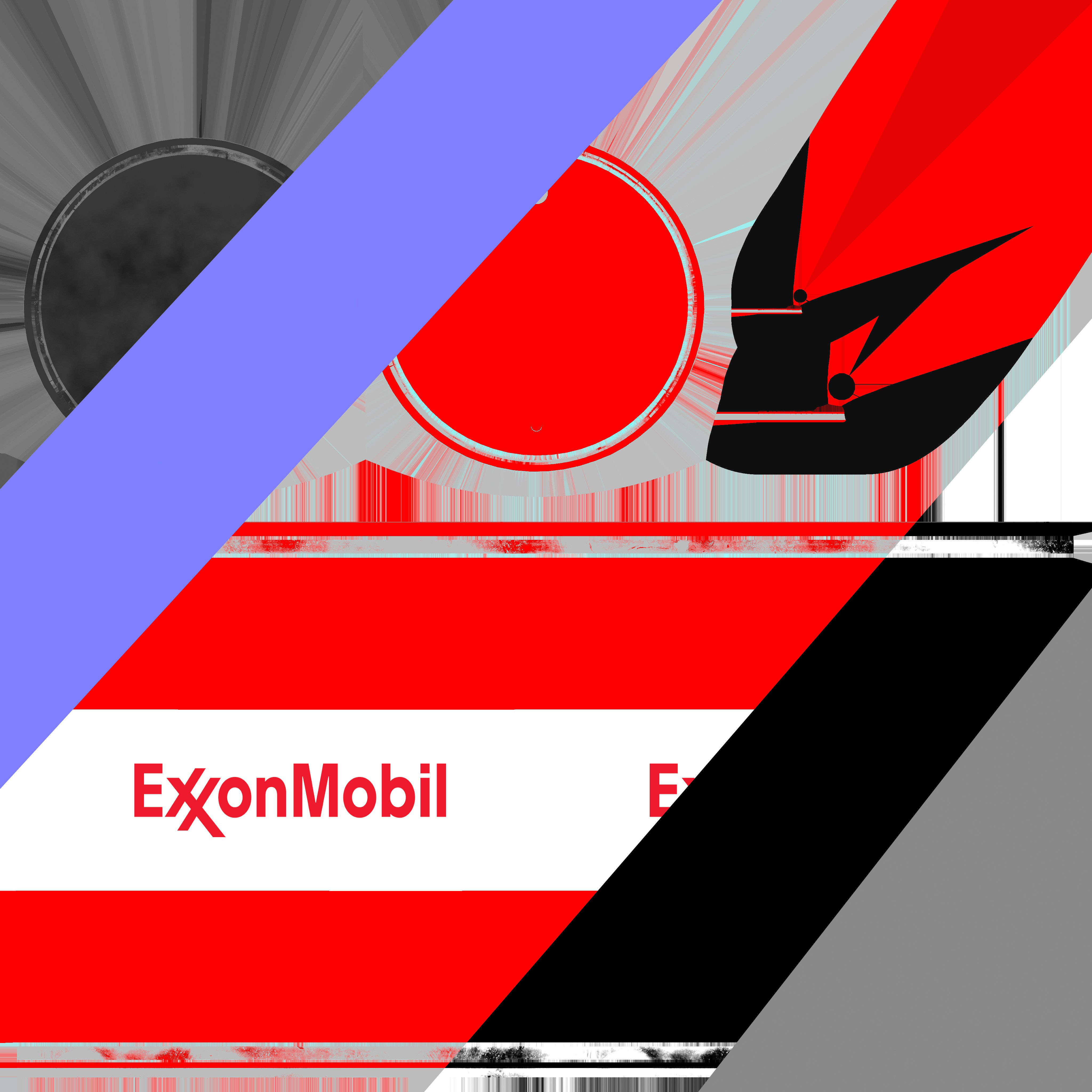 Exxonmobil oil barrel 3D model_8
