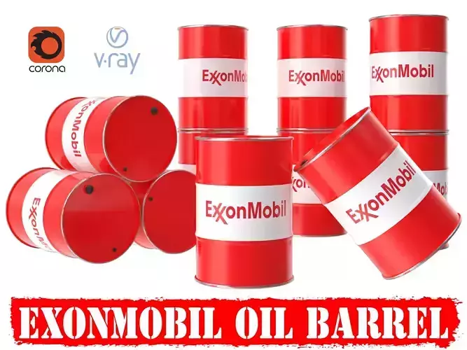 Exxonmobil oil barrel