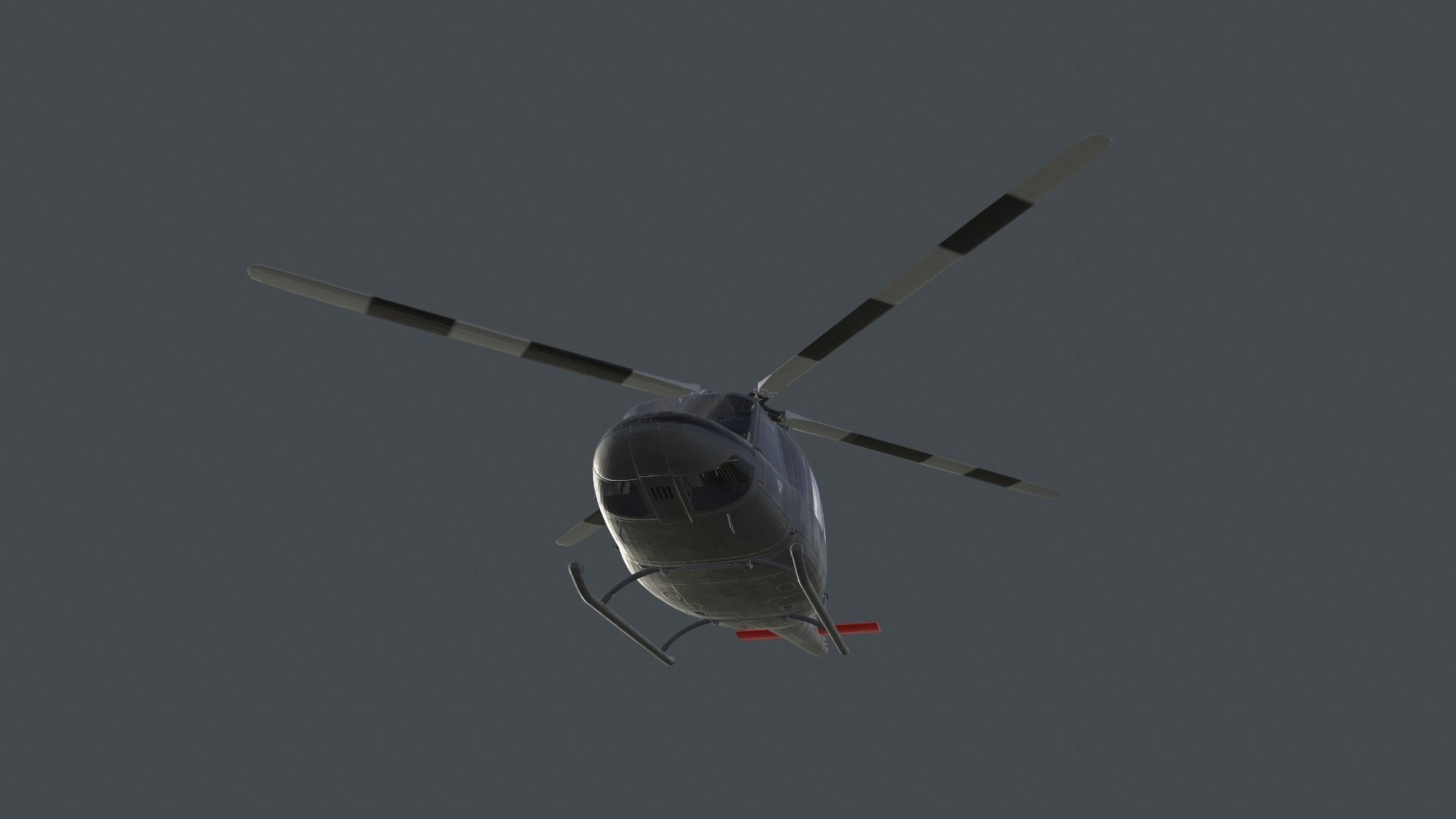 Bell 412 military attack and transport helicopter 3D model_30