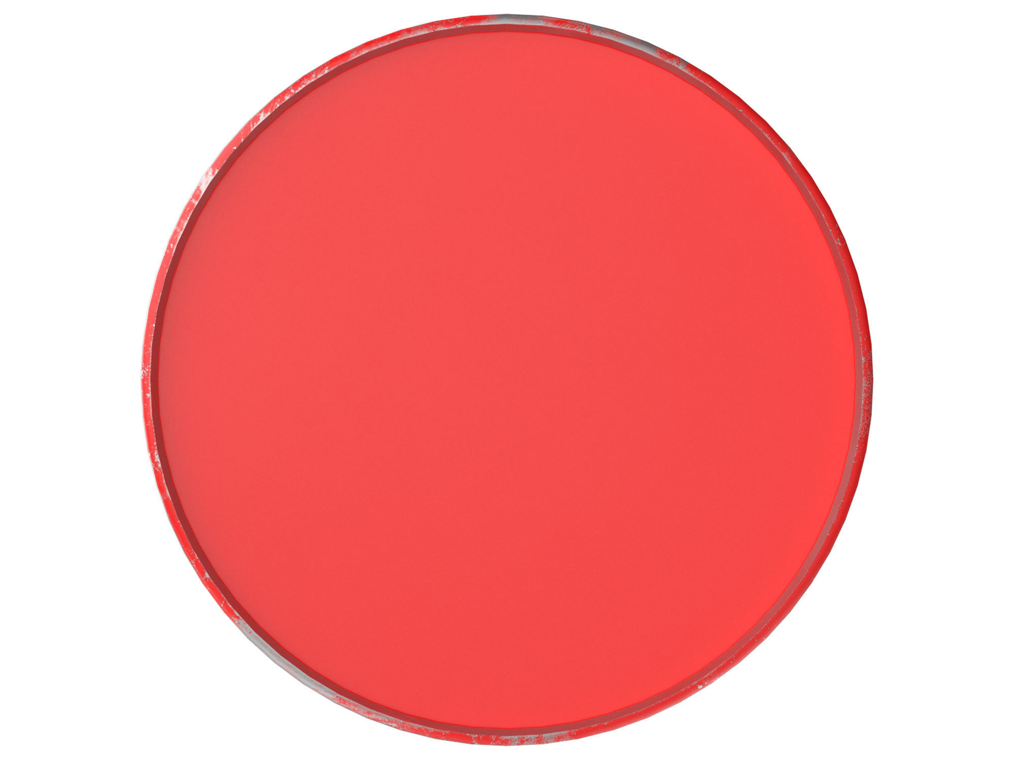 Shell oil barrel 3D model_5