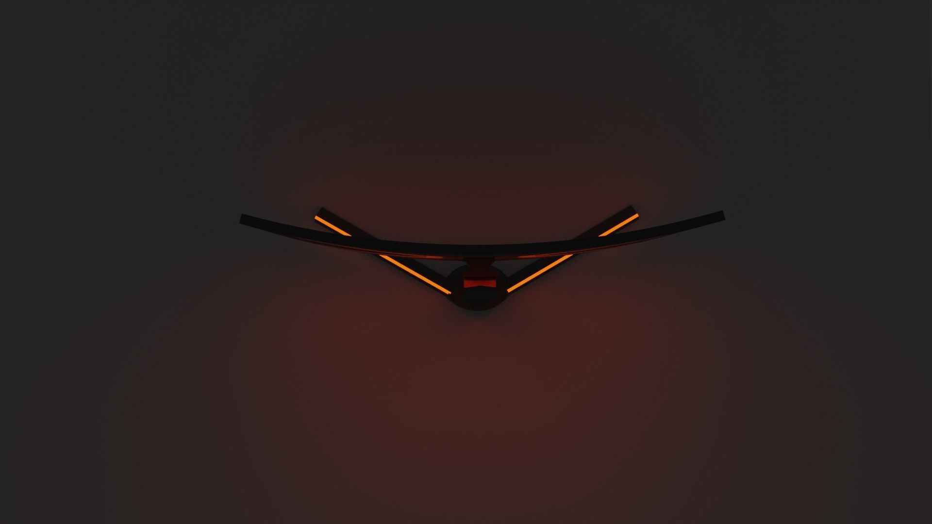 Curved Screen Gaming Monitor 3D model_4