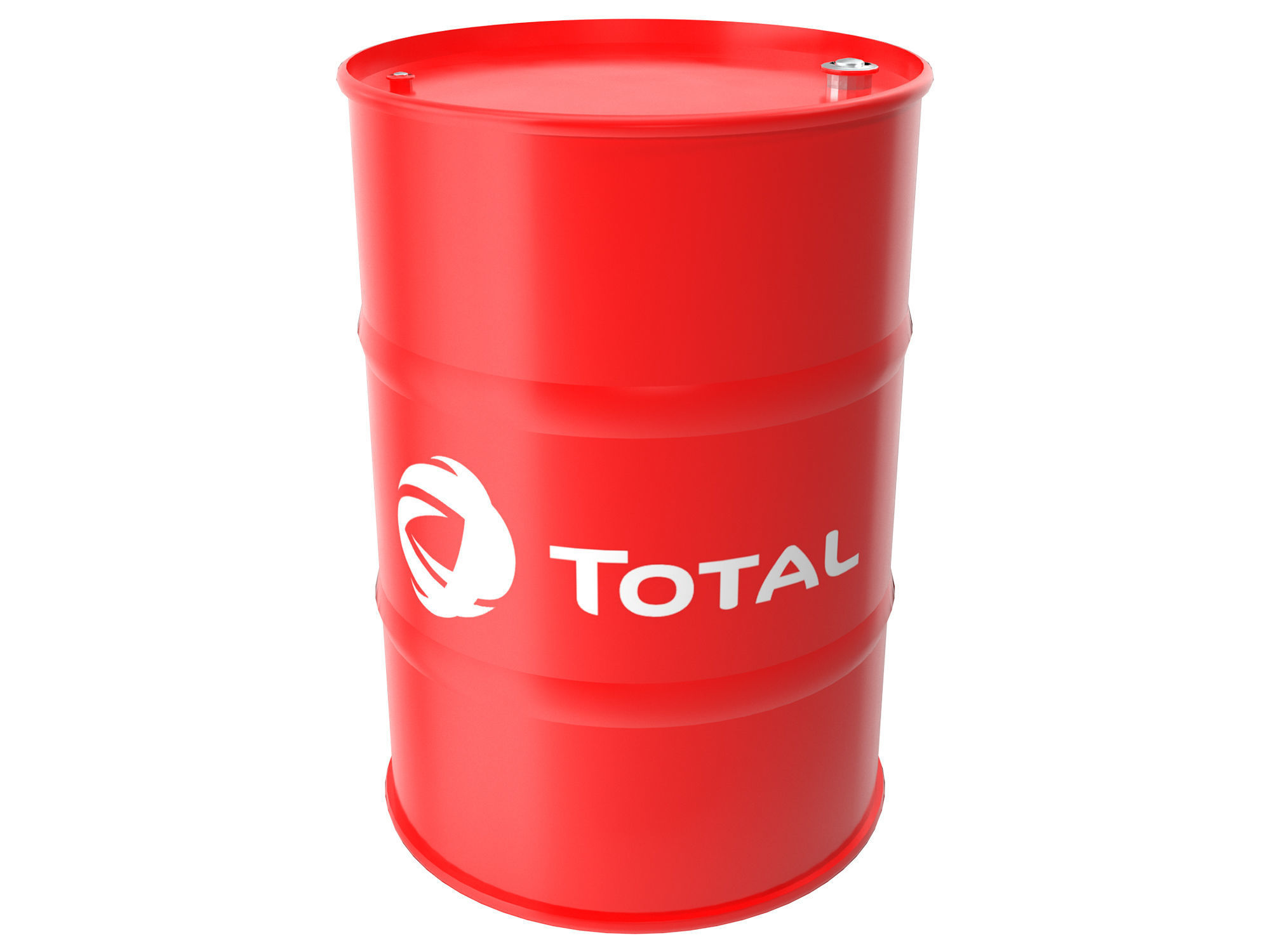Total oil barrel 3D model_3