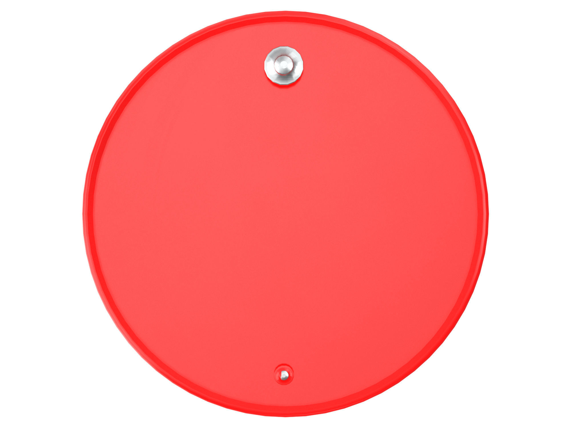 Total oil barrel 3D model_4