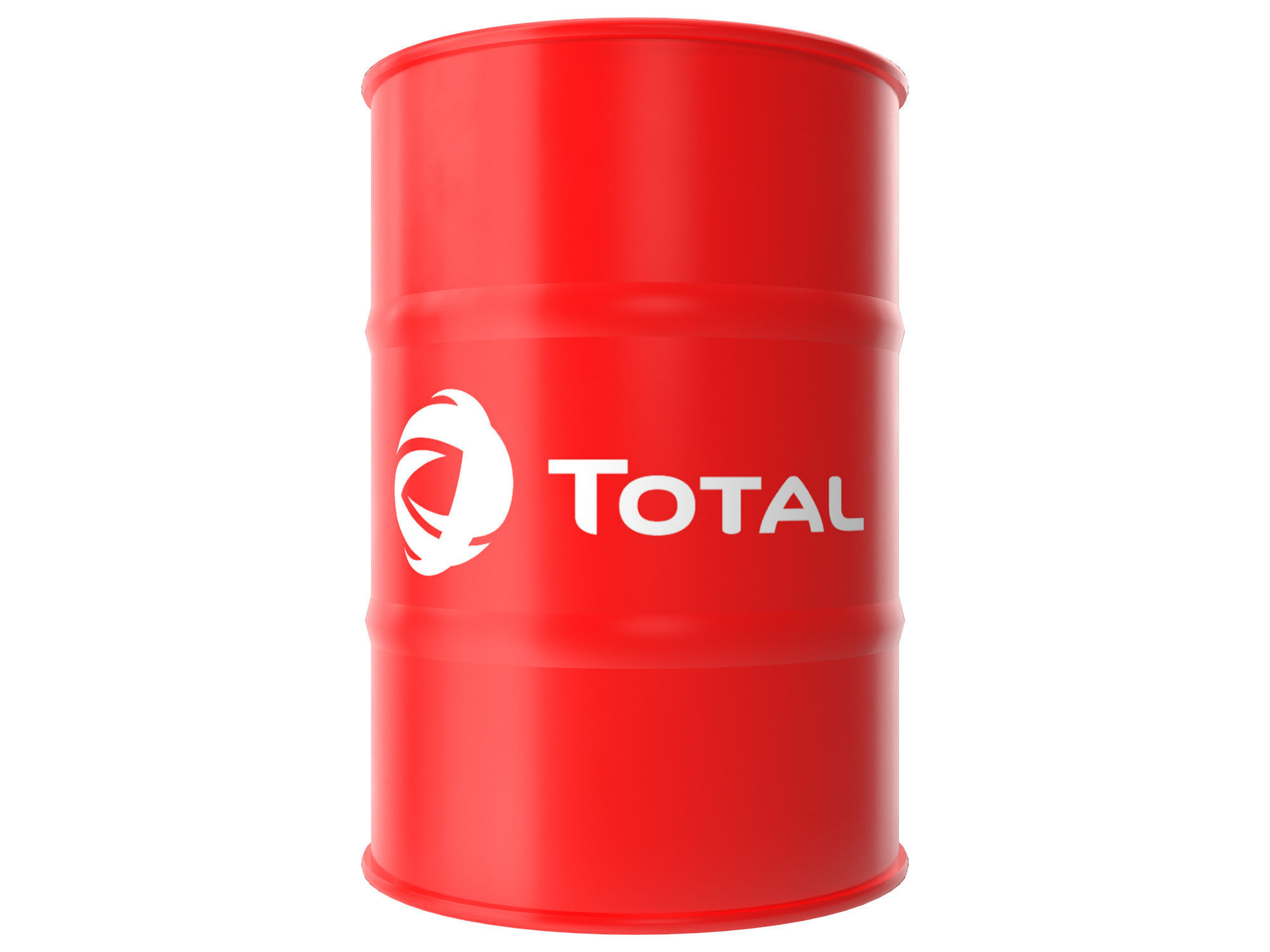 Total oil barrel 3D model_1