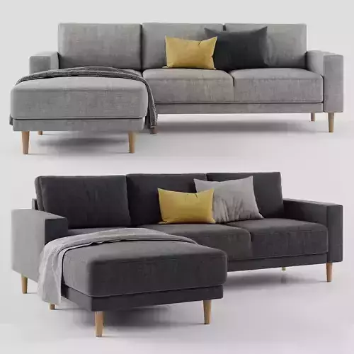 JYSK EGENSE chaise longue sofa