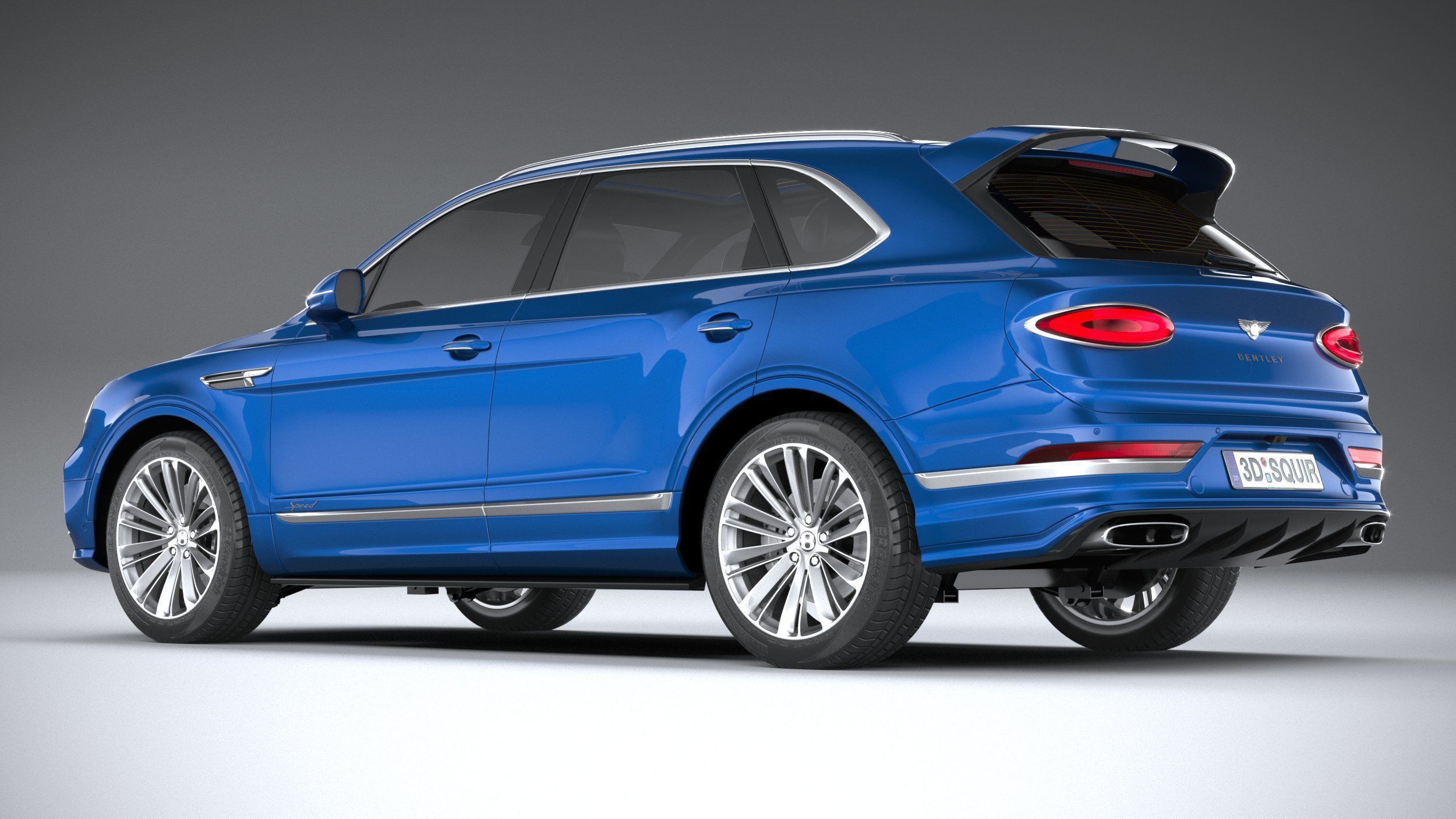 Bentley Bentayga Speed 2021 3D model_5