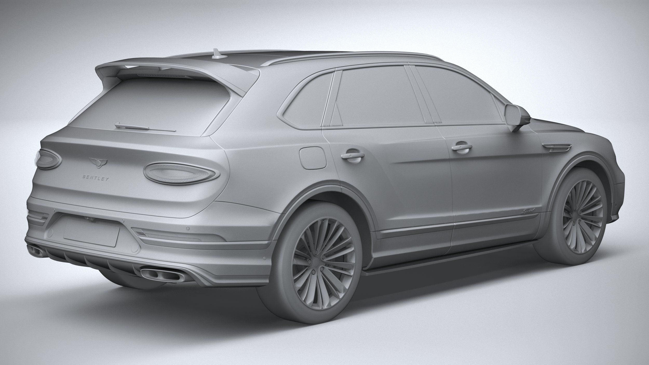 Bentley Bentayga Speed 2021 3D model_25