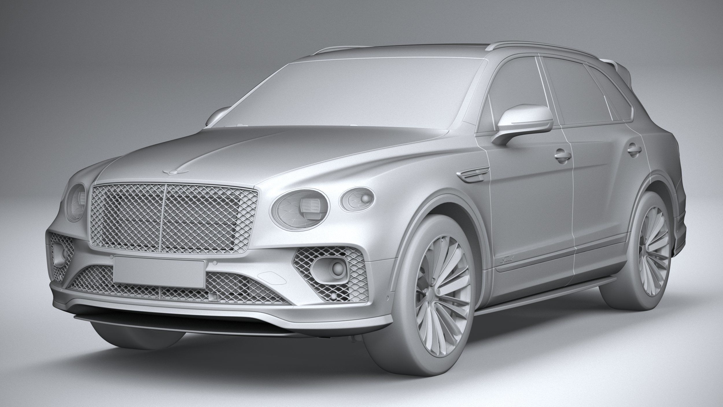 Bentley Bentayga Speed 2021 3D model_20