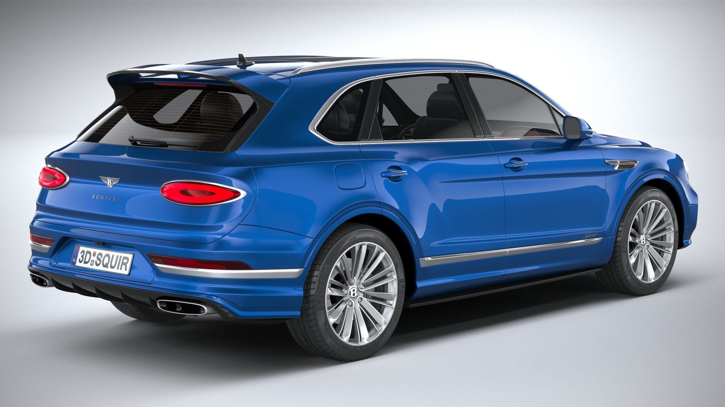 Bentley Bentayga Speed 2021 3D model_17