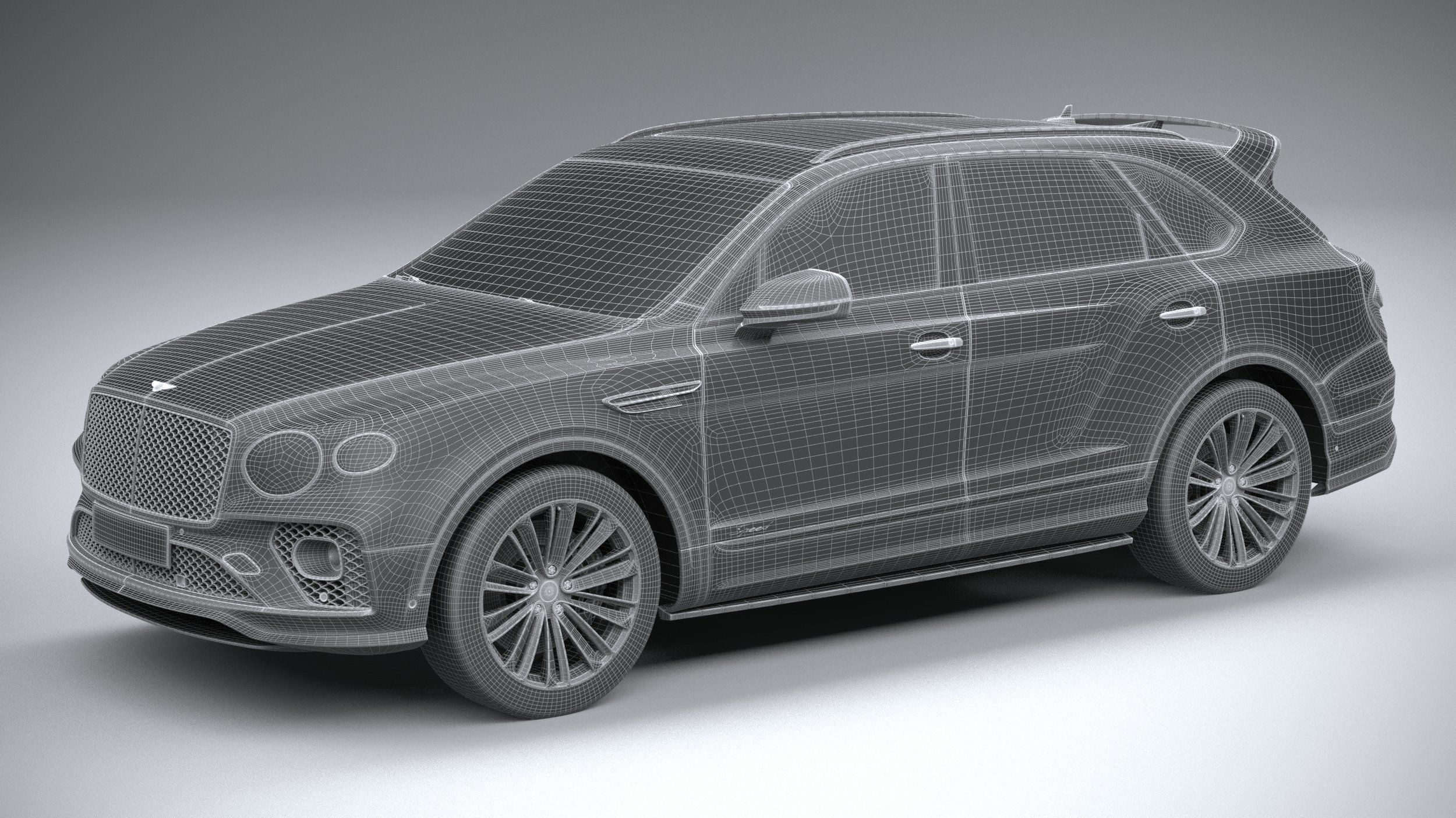 Bentley Bentayga Speed 2021 3D model_26