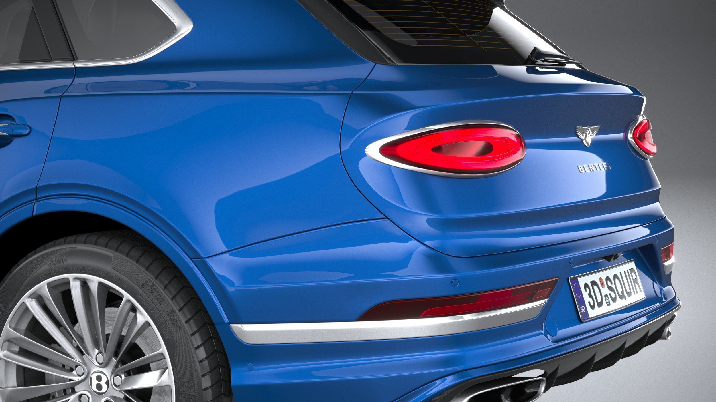 Bentley Bentayga Speed 2021 3D model_6