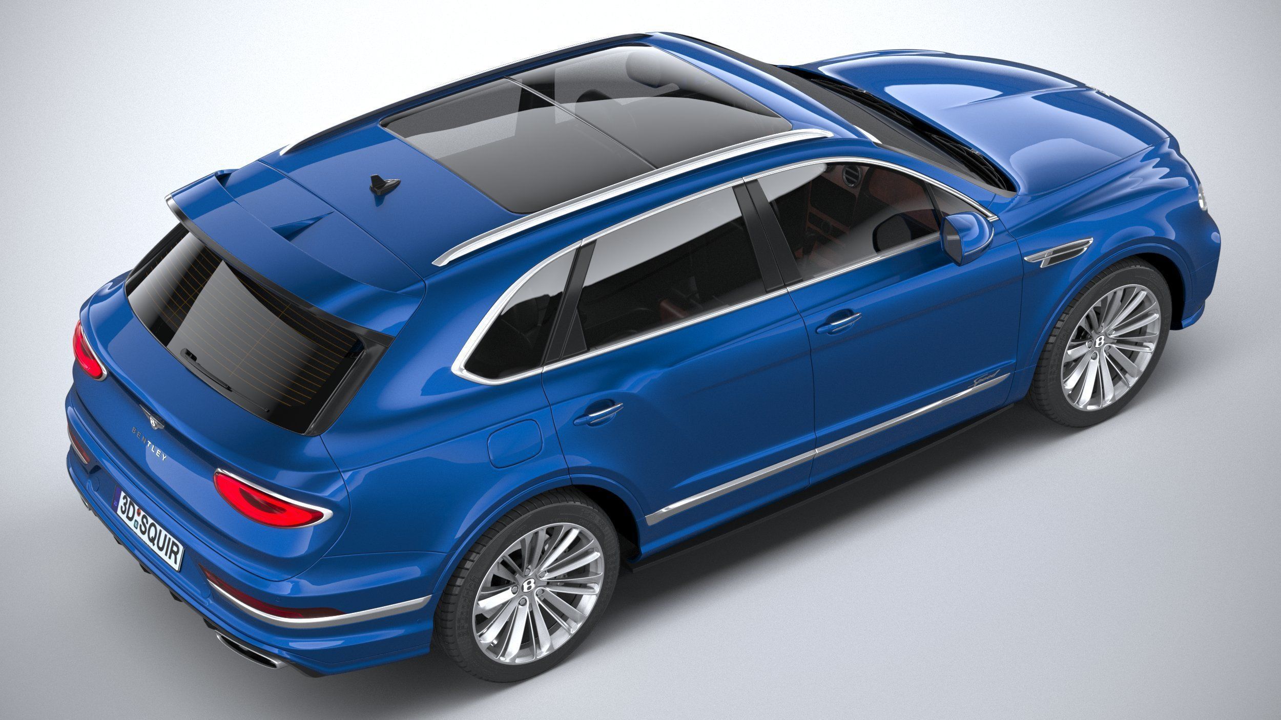 Bentley Bentayga Speed 2021 3D model_10