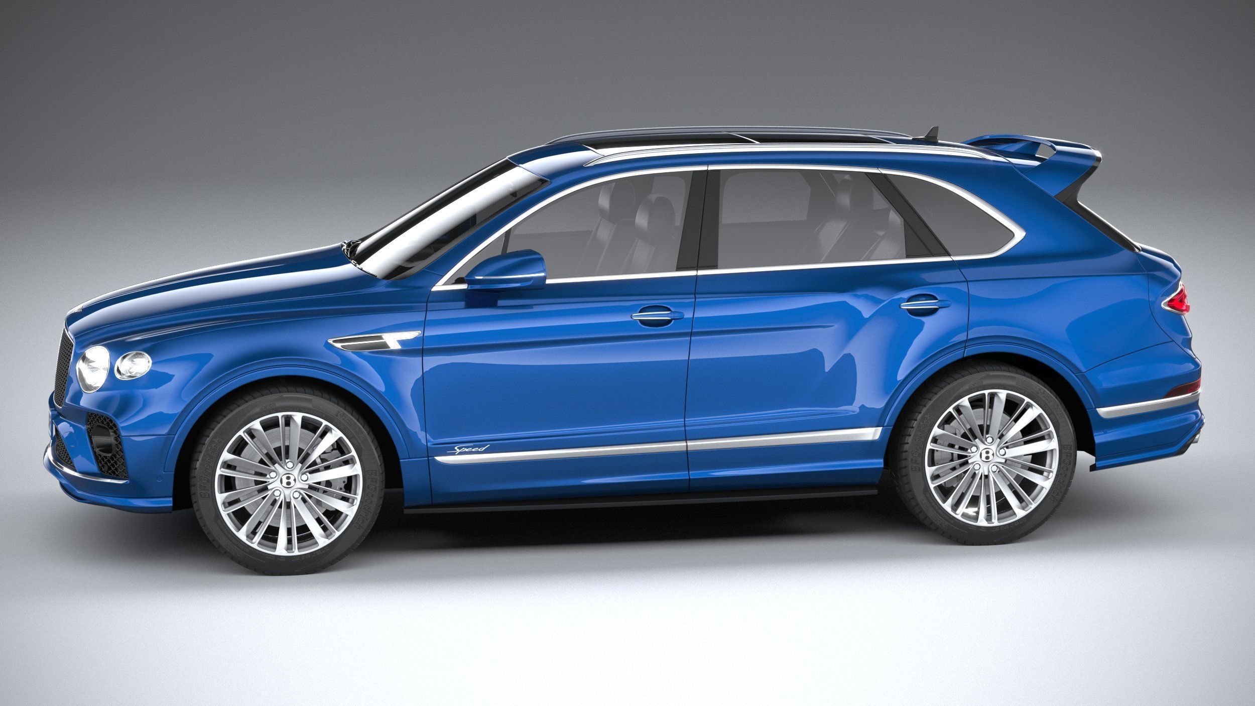 Bentley Bentayga Speed 2021 3D model_8