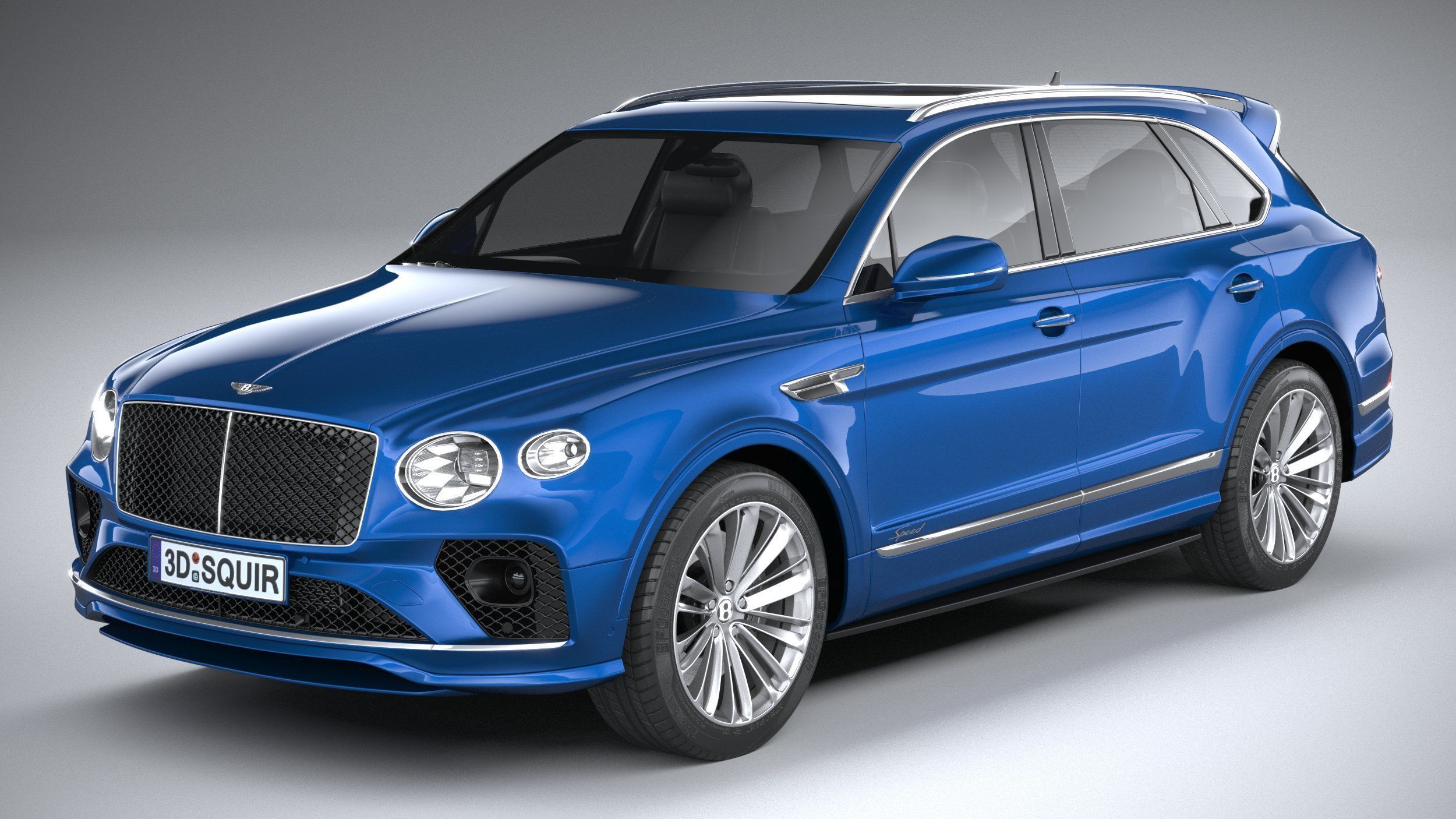 Bentley Bentayga Speed 2021 3D model_1