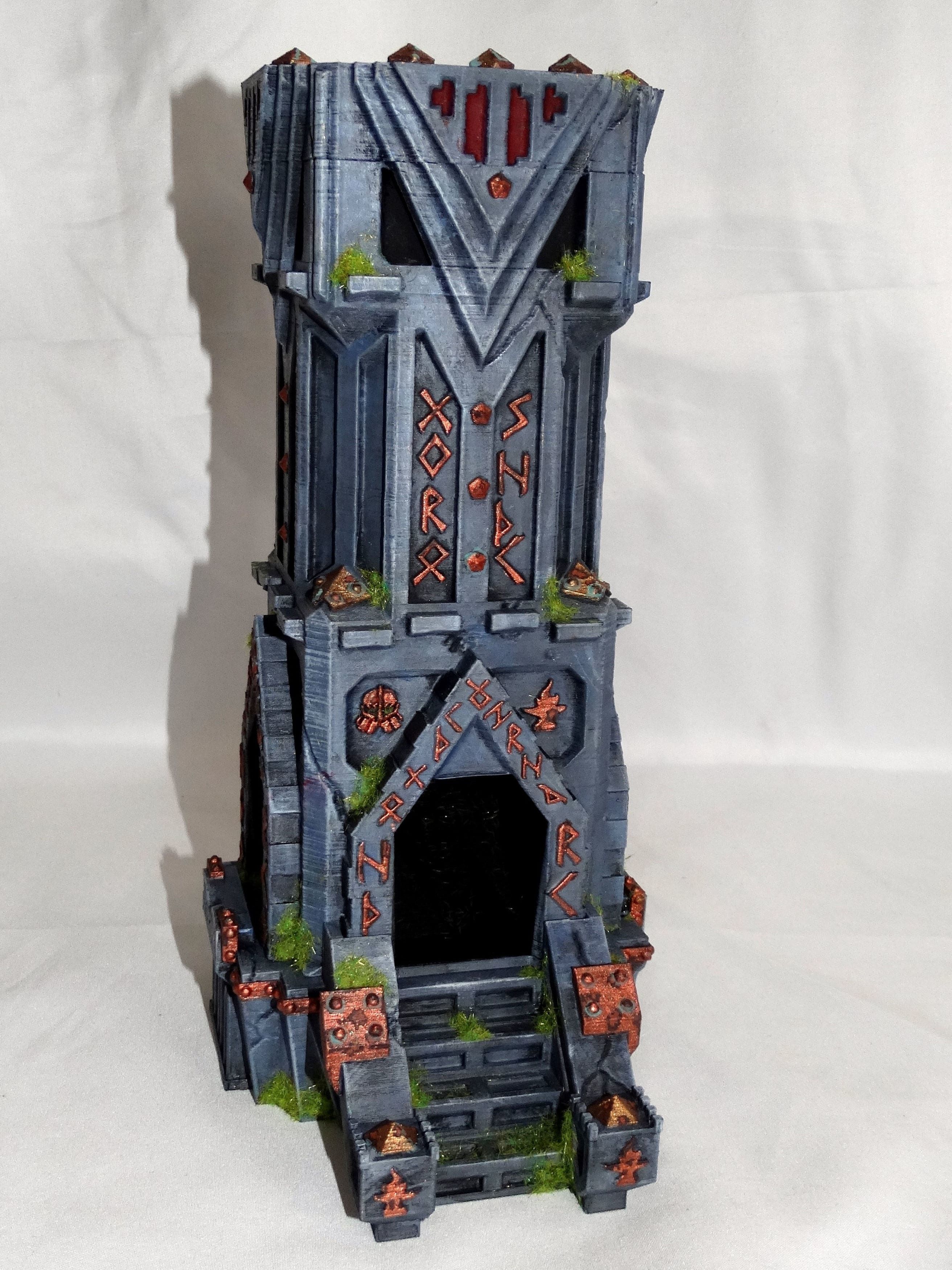 Dwarven Fortress Style Tabletop Terrain And Dice Tower 3D print model_9
