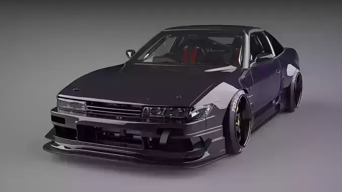 Nissan 180SX RB Drift 3D model