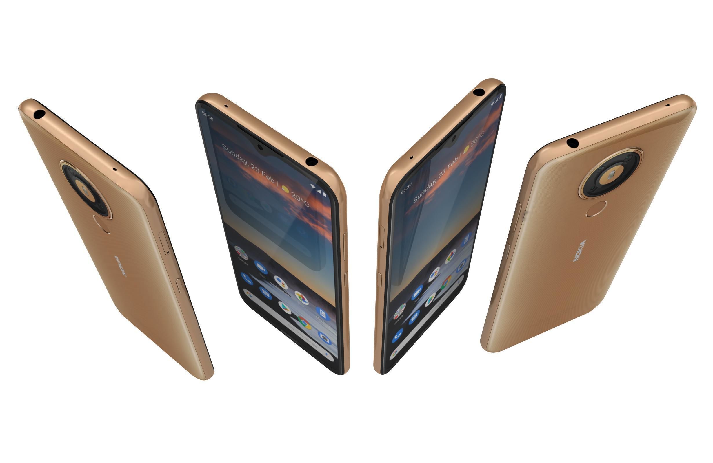 Nokia 2 3 5 3 And 8 3 3D model_1