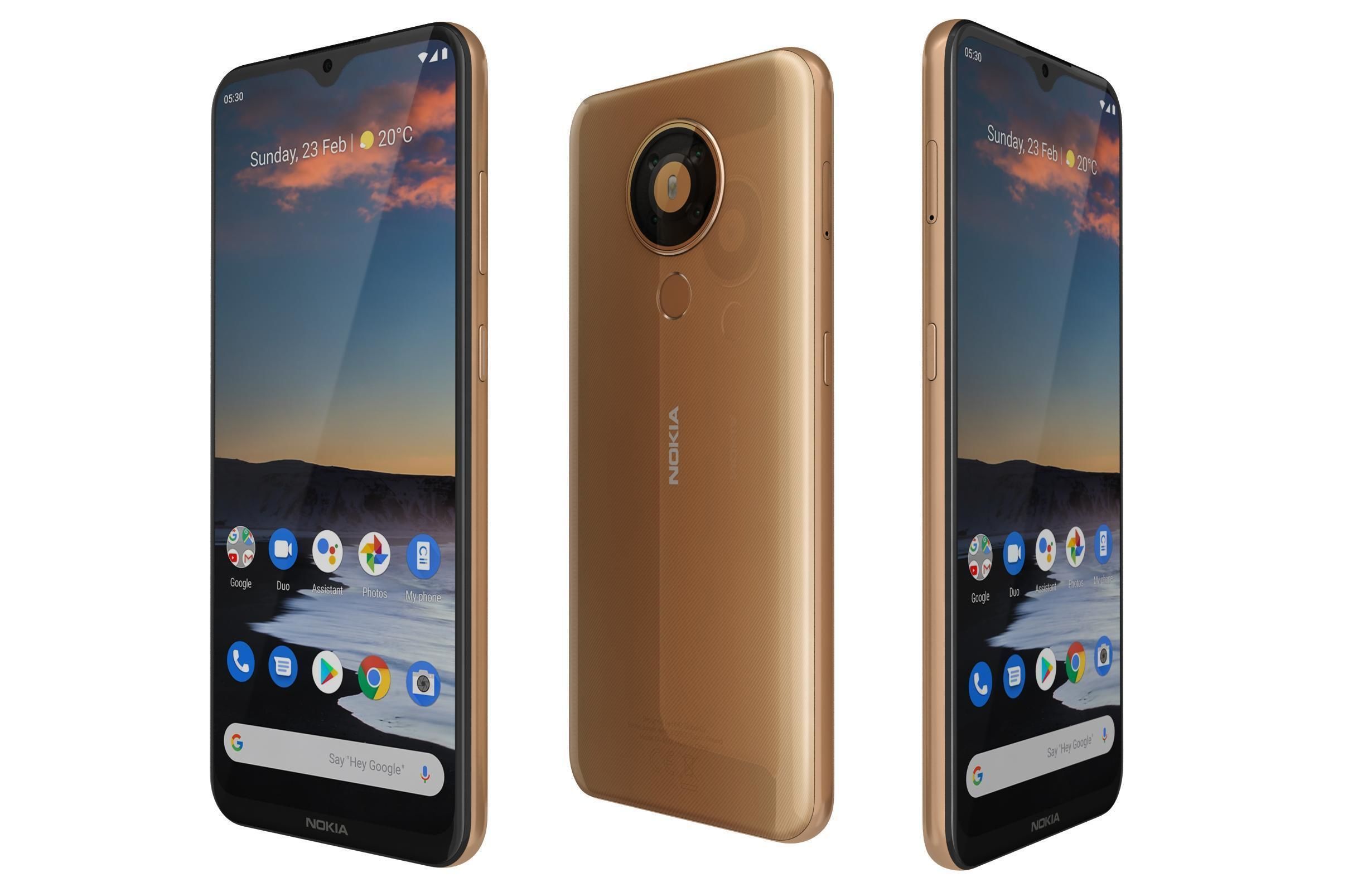 Nokia 2 3 5 3 And 8 3 3D model_33