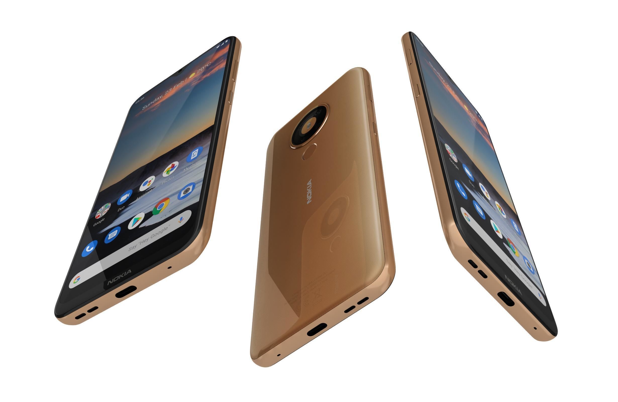 Nokia 2 3 5 3 And 8 3 3D model_34