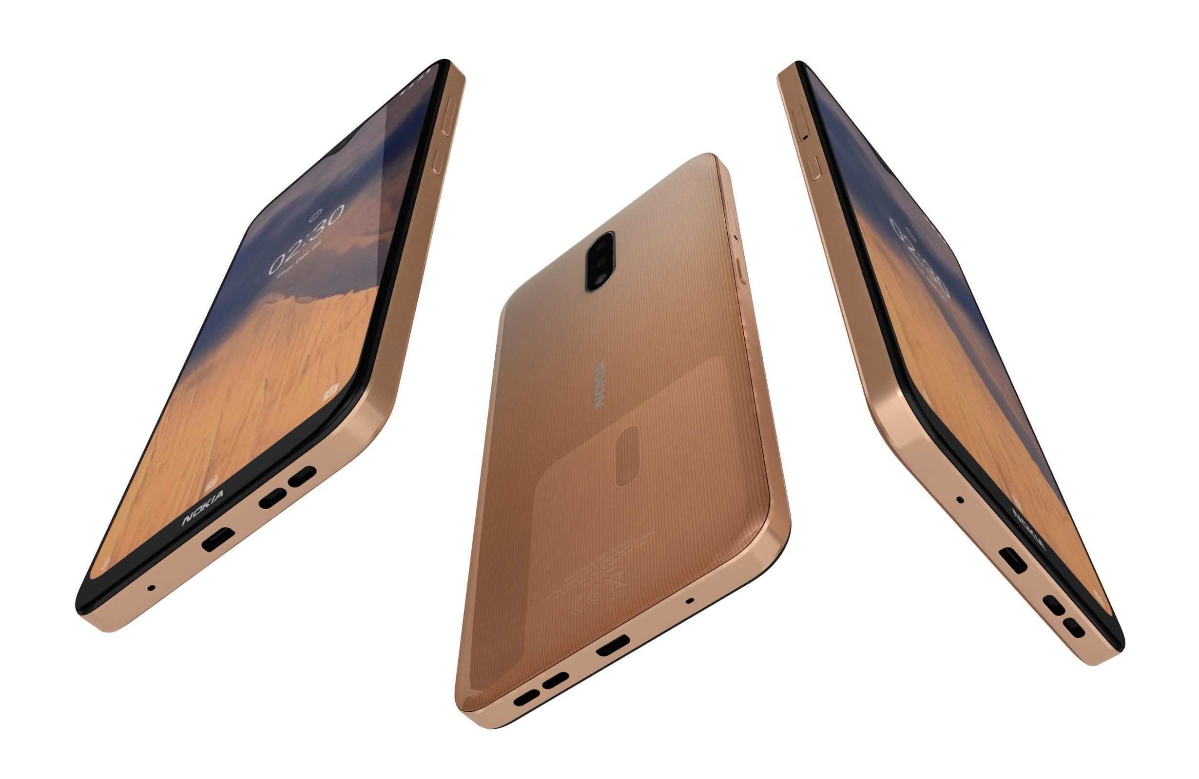 Nokia 2 3 5 3 And 8 3 3D model_9