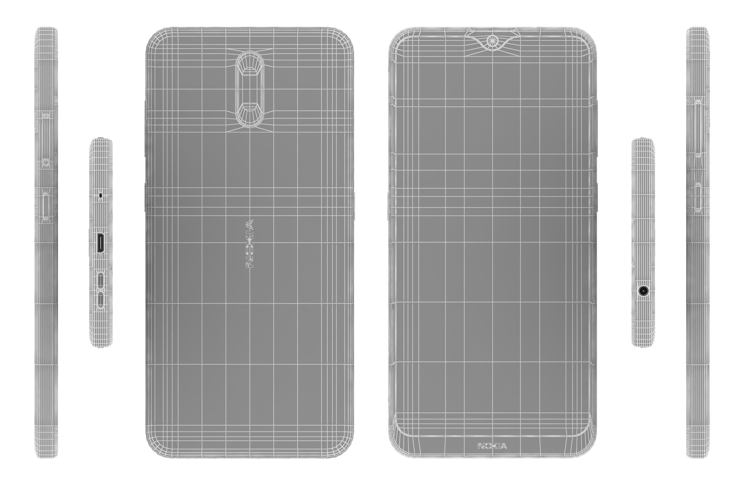 Nokia 2 3 5 3 And 8 3 3D model_19