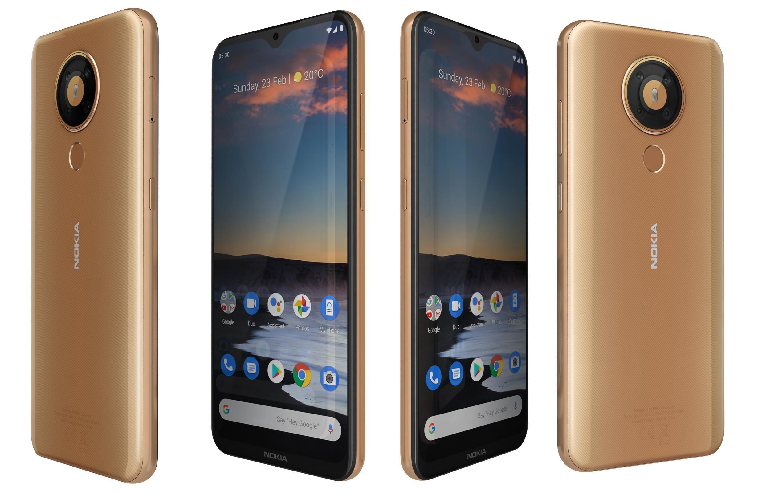 Nokia 2 3 5 3 And 8 3 3D model_35