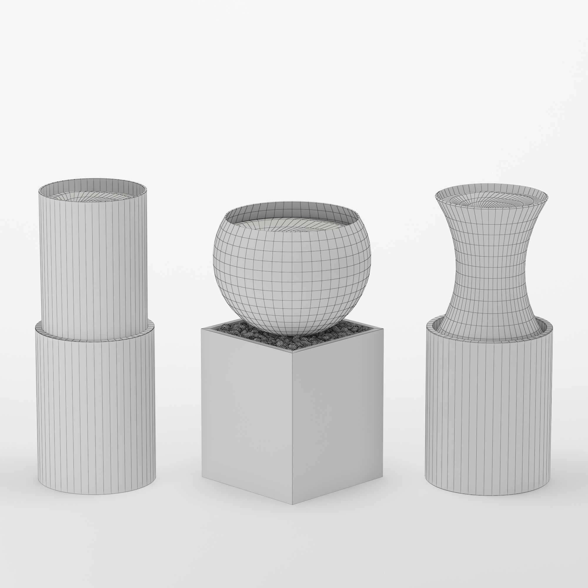 Vortex Fountain 3D model_3