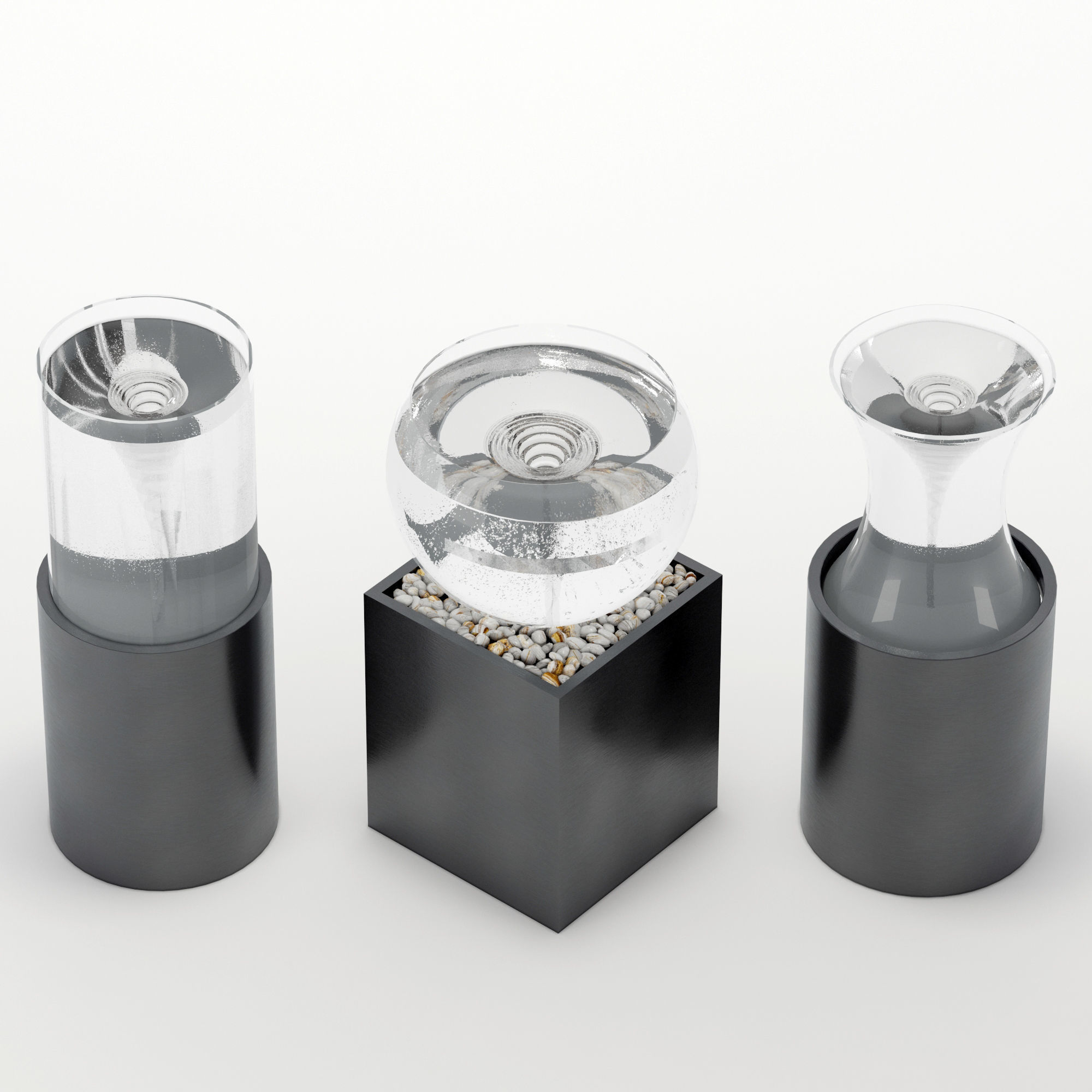 Vortex Fountain 3D model_2