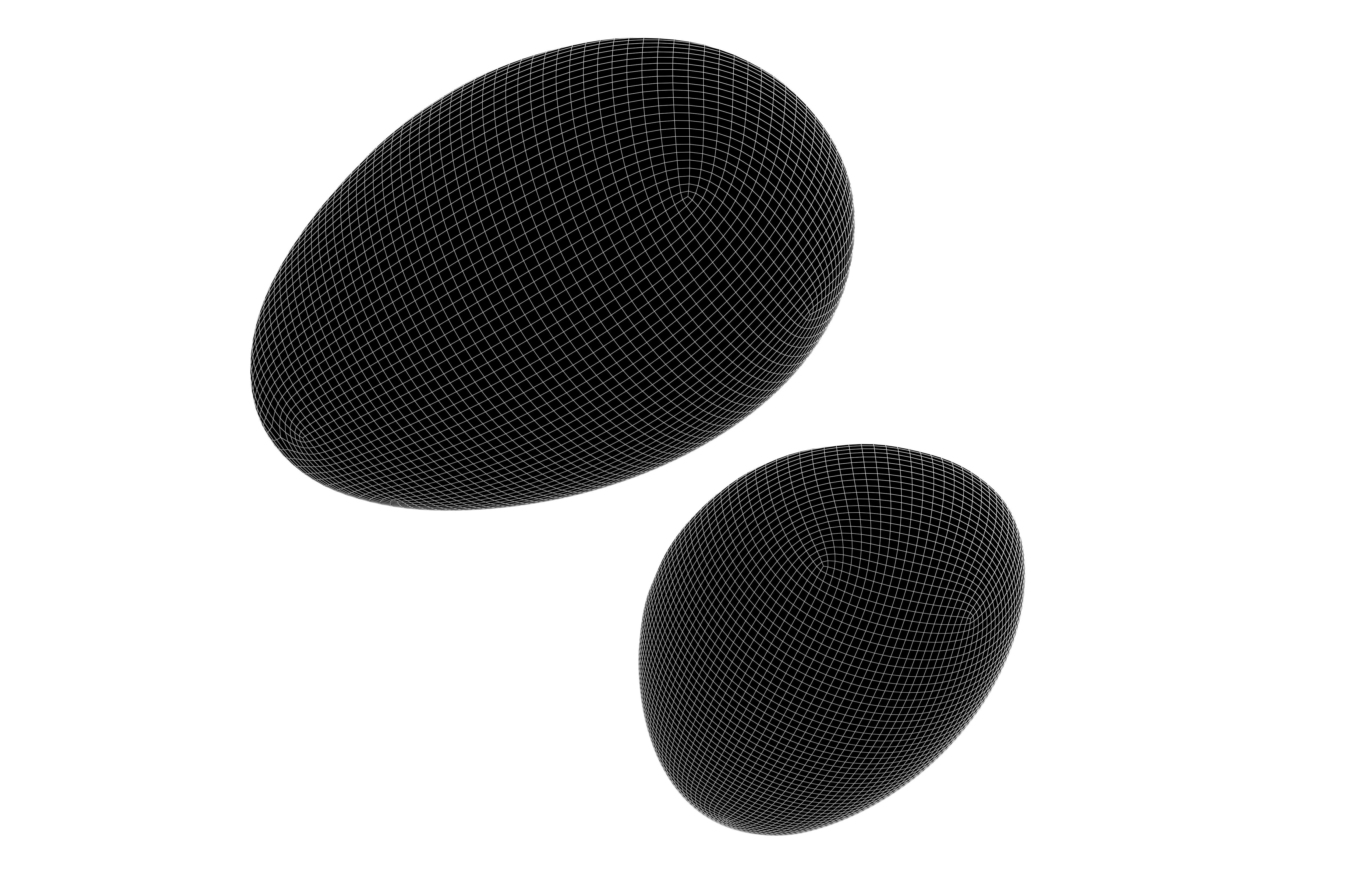 Half Egg v2 001 Low-poly 3D model_8