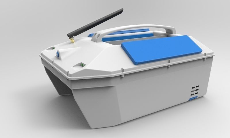 Bait Boat  for carpfishing DIY 3D print model 3D print model_3