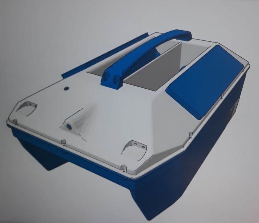 Bait Boat  for carpfishing DIY 3D print model 3D print model_5