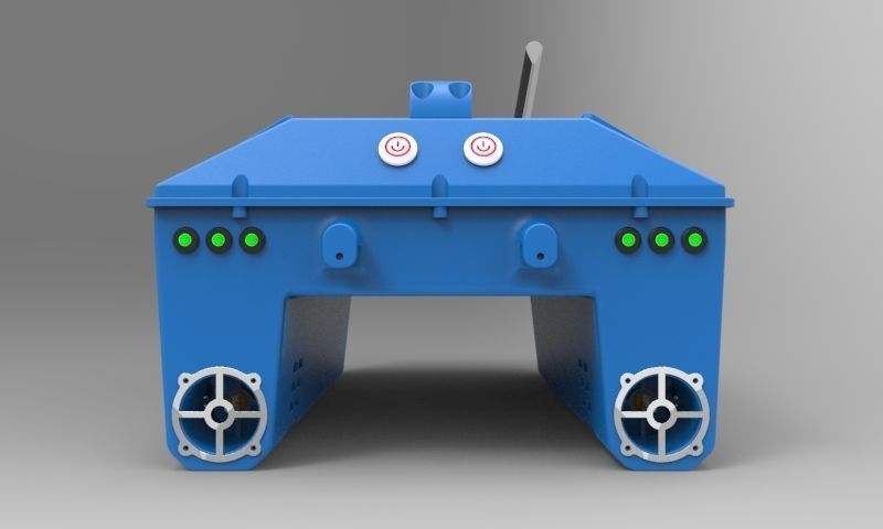 Bait Boat  for carpfishing DIY 3D print model 3D print model_6