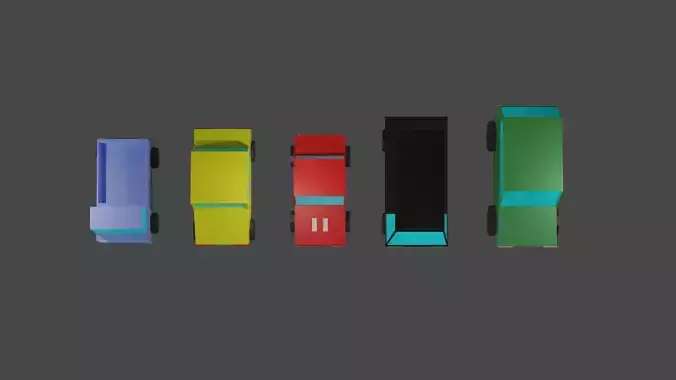Low Poly Cars Pack 