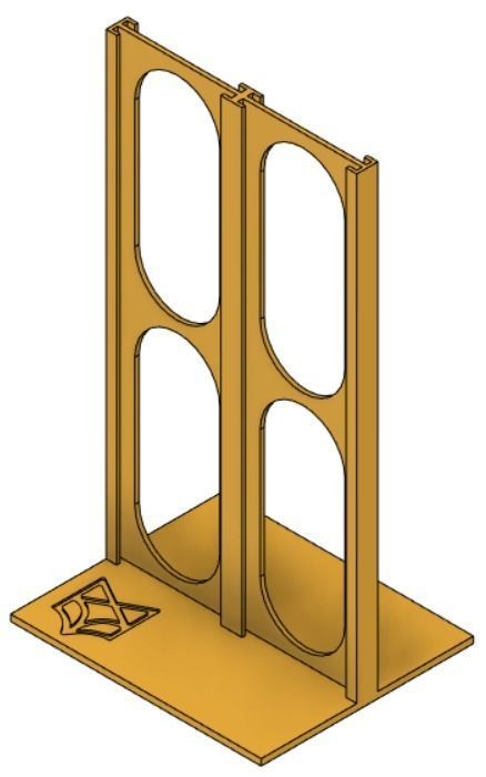 Coffee capsule holder 3D print model_1