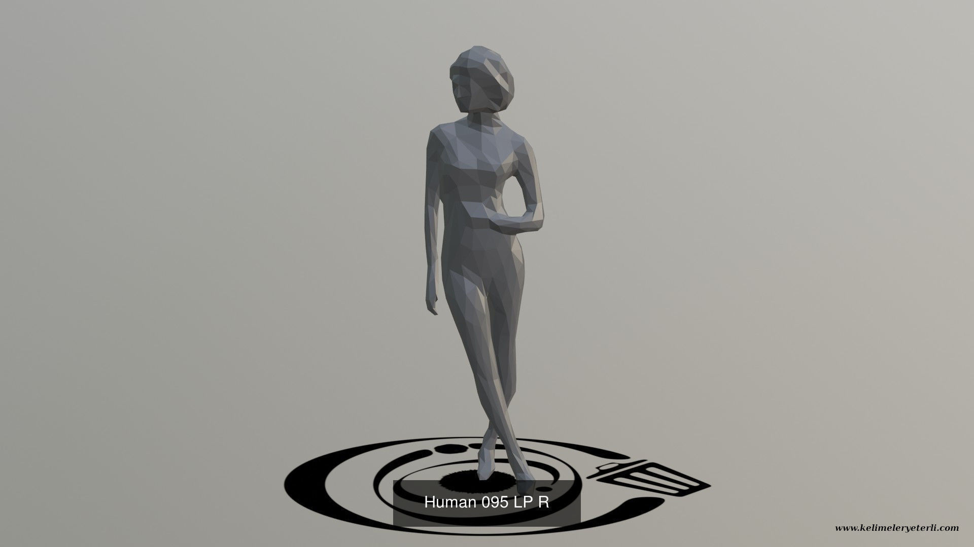 Low Poly People Pack - 100 Pieces LP R 3D Model Collection_107