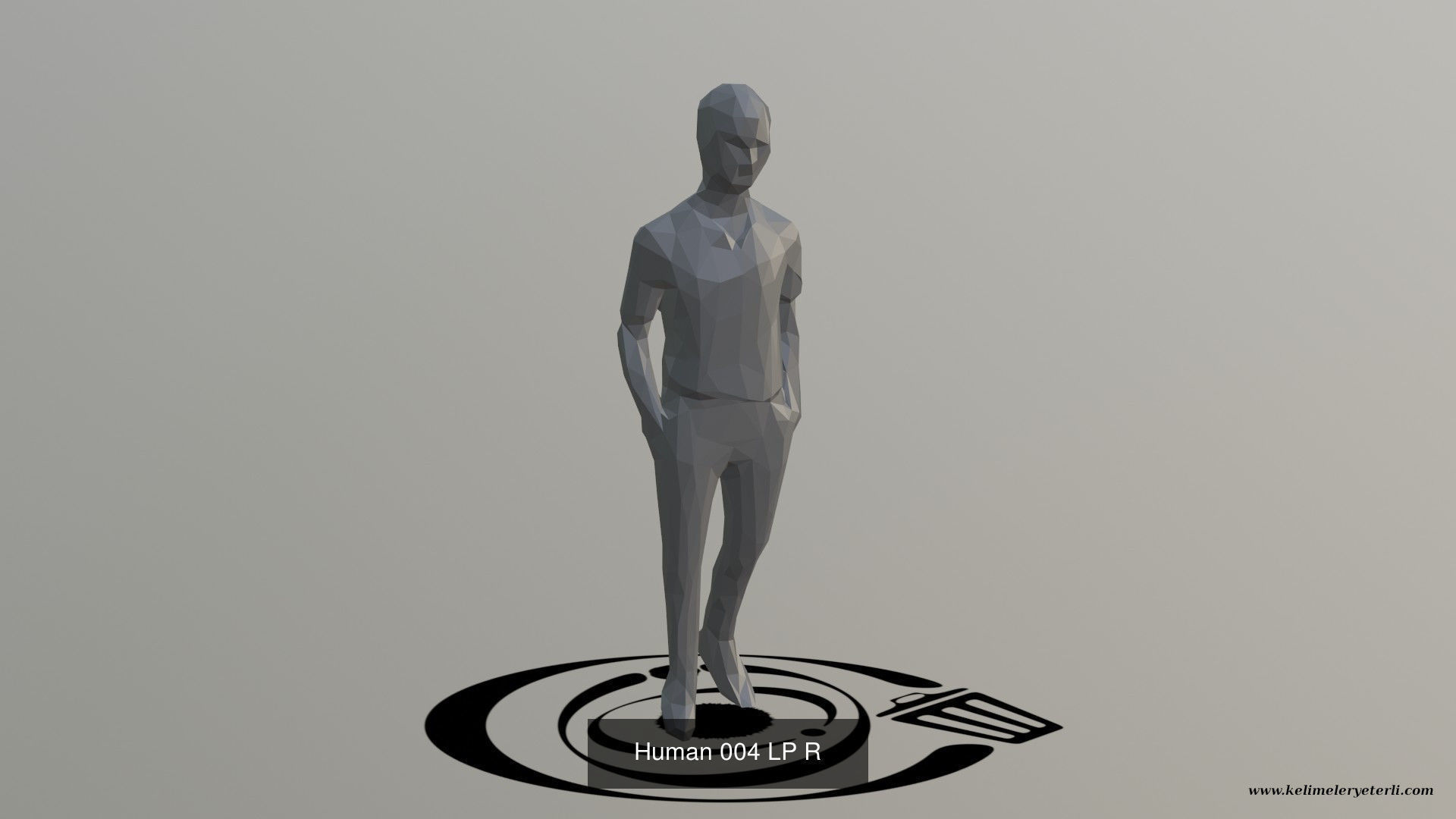 Low Poly People Pack - 100 Pieces LP R 3D Model Collection_16