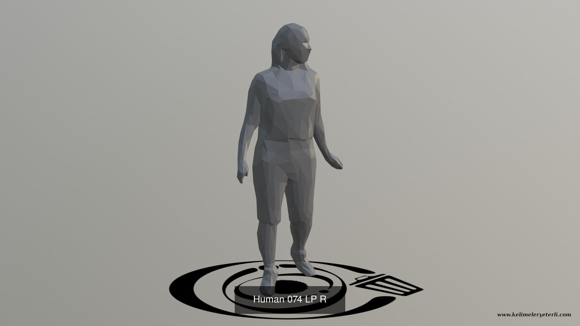 Low Poly People Pack - 100 Pieces LP R 3D Model Collection_86