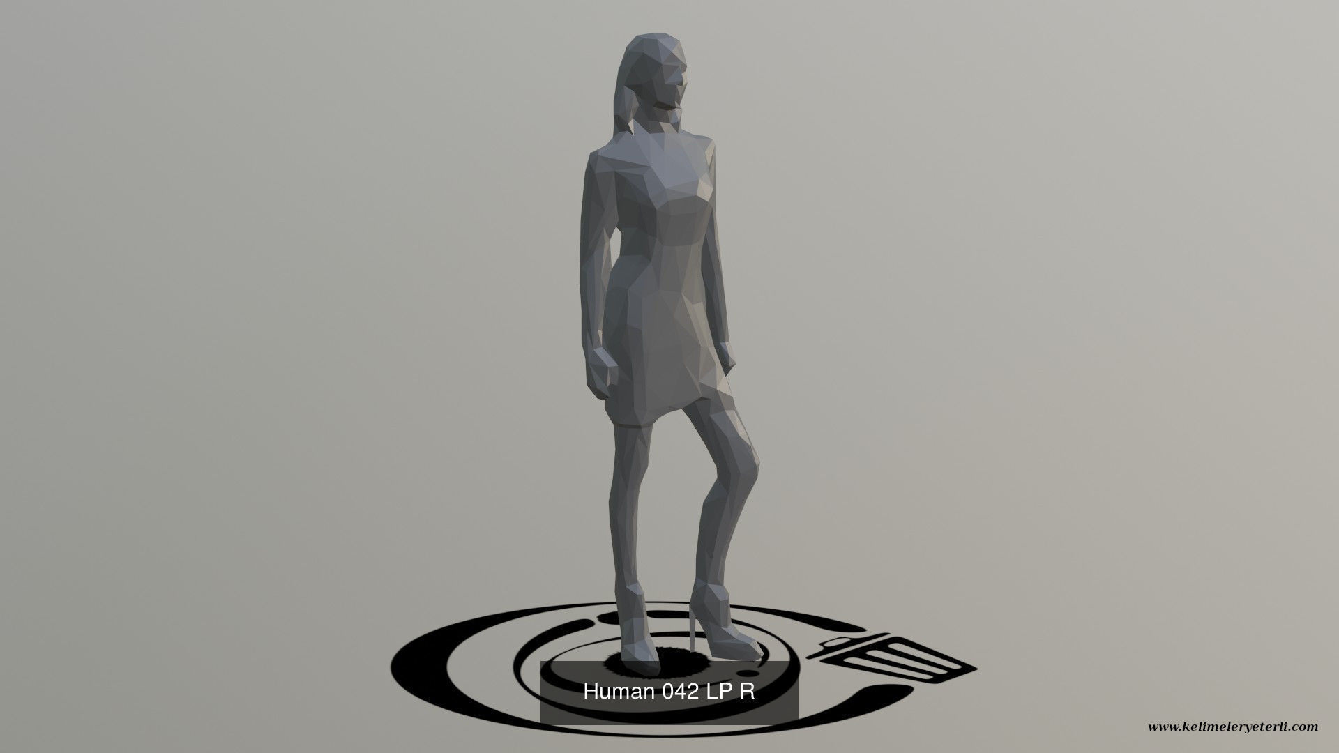 Low Poly People Pack - 100 Pieces LP R 3D Model Collection_54