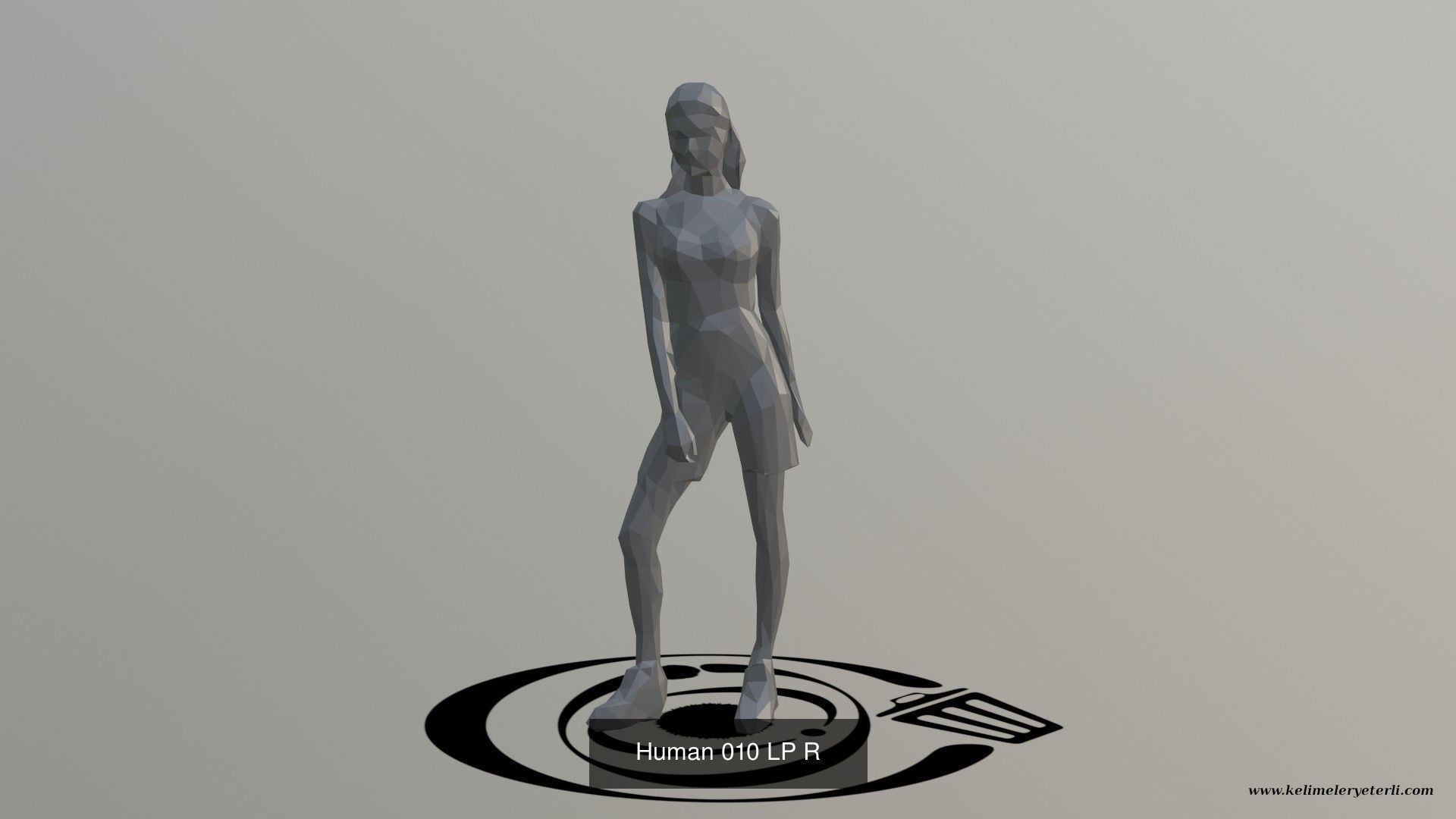 Low Poly People Pack - 100 Pieces LP R 3D Model Collection_22