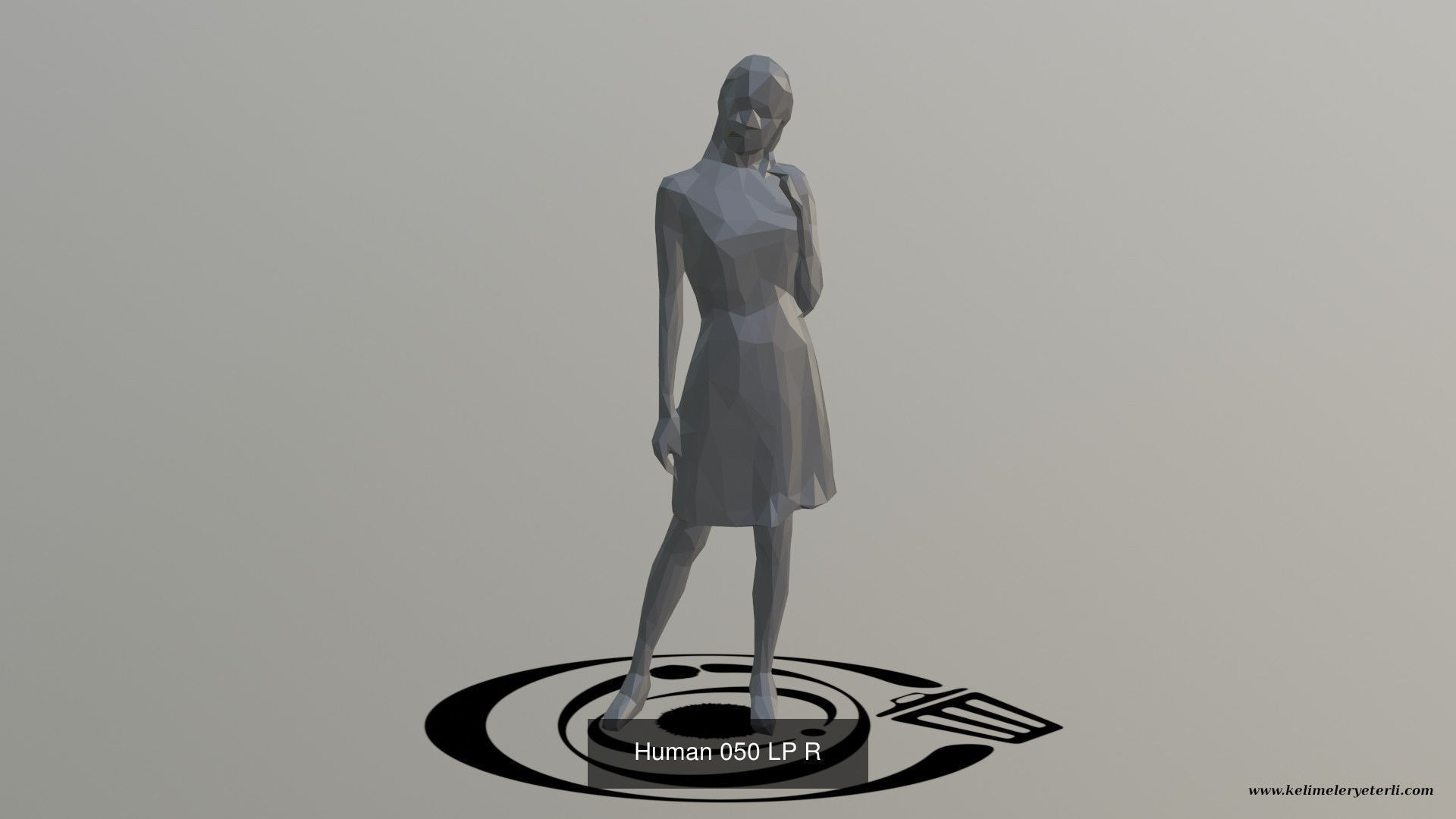 Low Poly People Pack - 100 Pieces LP R 3D Model Collection_62