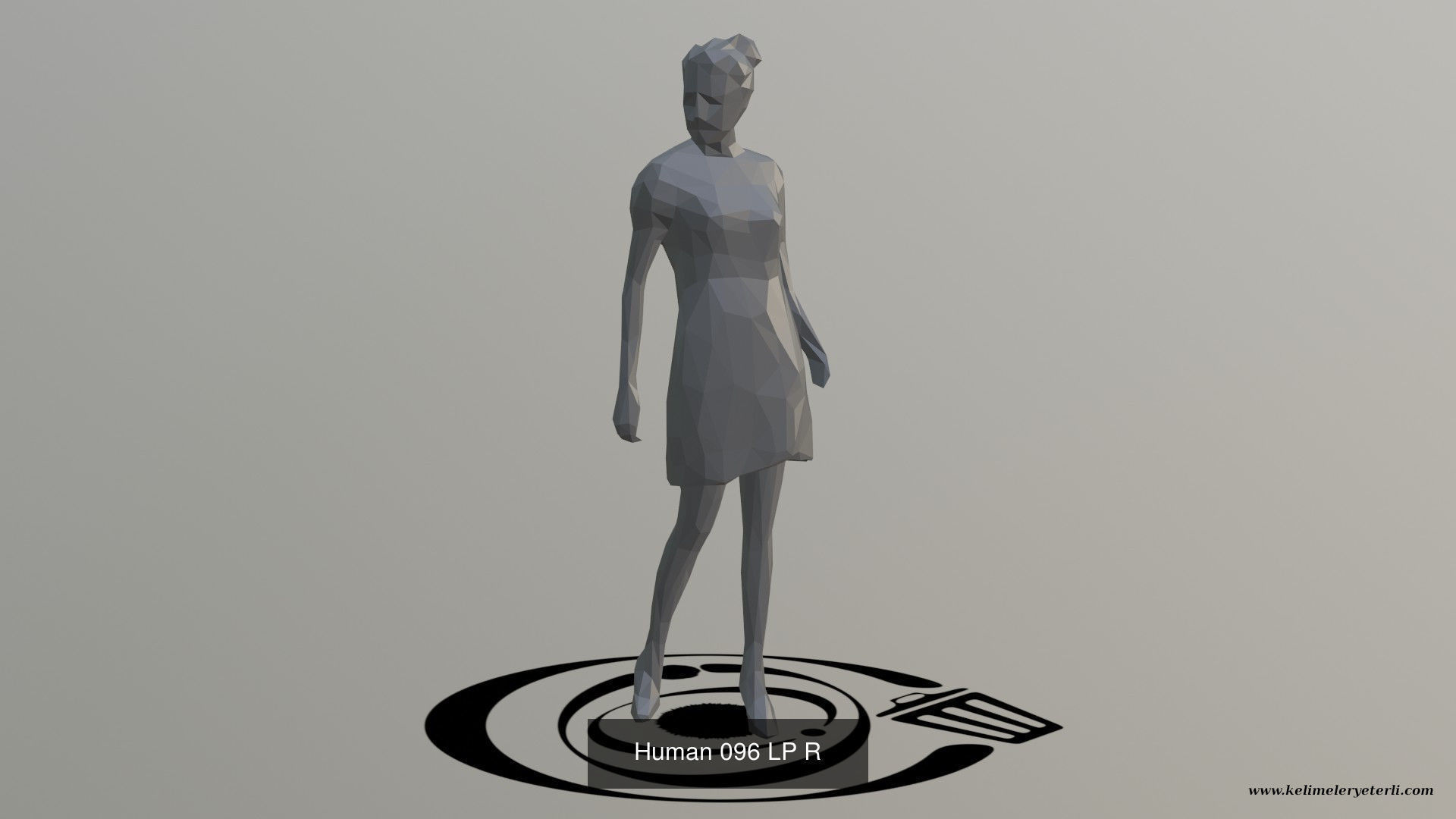 Low Poly People Pack - 100 Pieces LP R 3D Model Collection_108