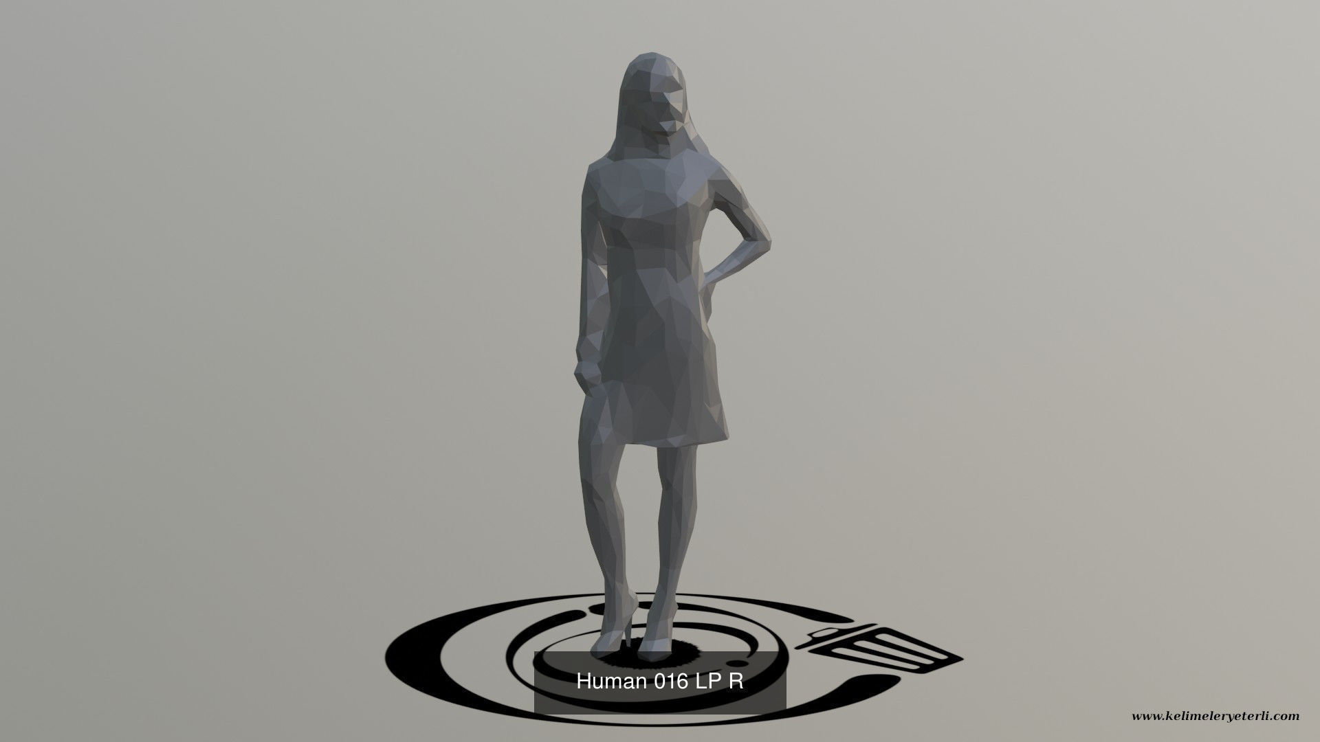 Low Poly People Pack - 100 Pieces LP R 3D Model Collection_28