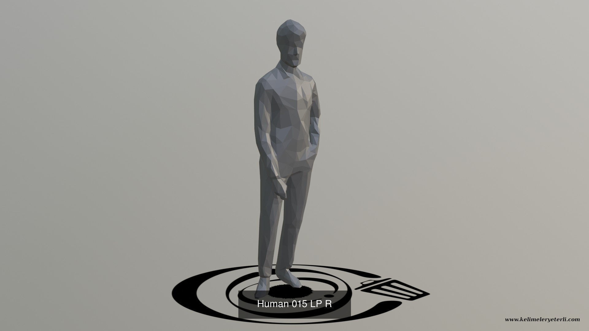 Low Poly People Pack - 100 Pieces LP R 3D Model Collection_27