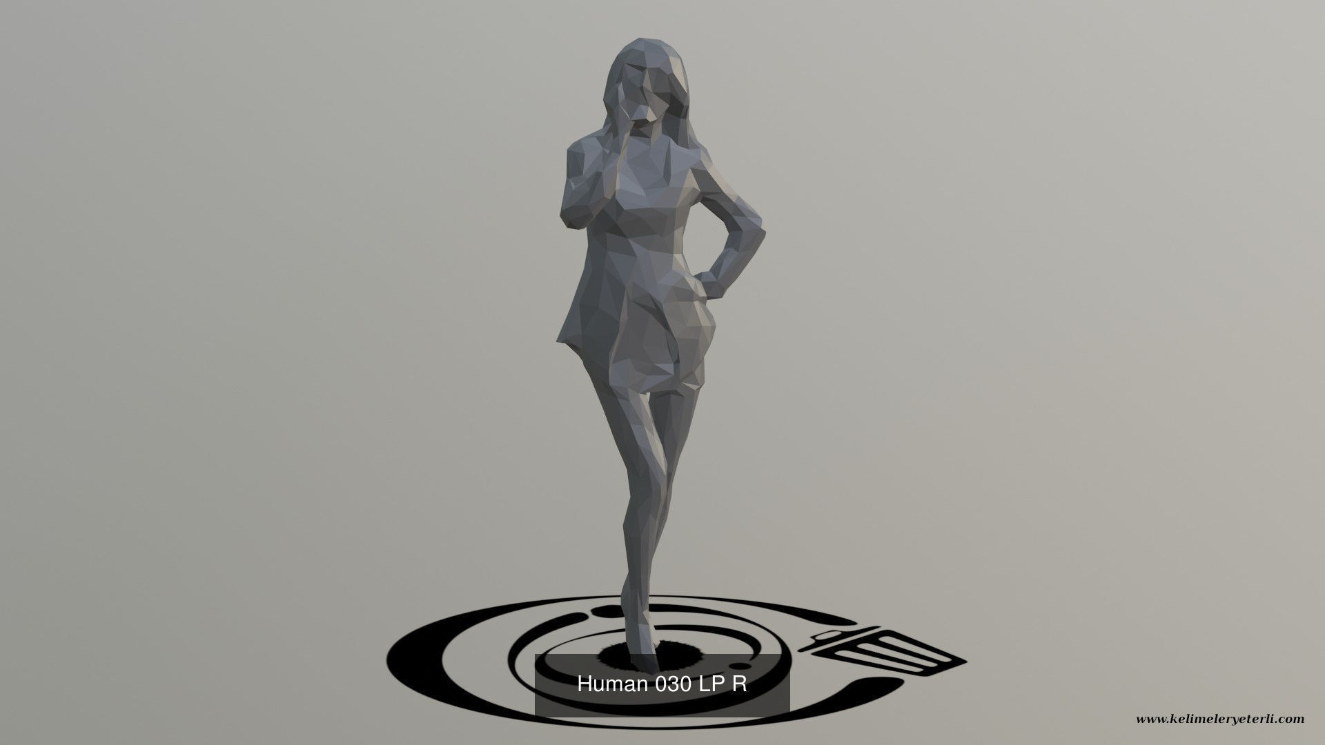 Low Poly People Pack - 100 Pieces LP R 3D Model Collection_42